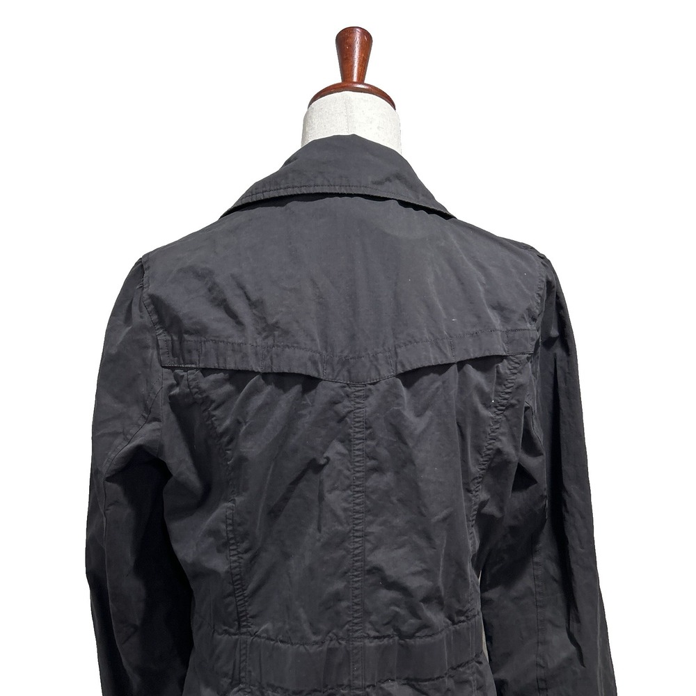 Columbia Women's Trench Coat Jacket Small Gray Water Resistant Lightweight - Picture 11 of 16